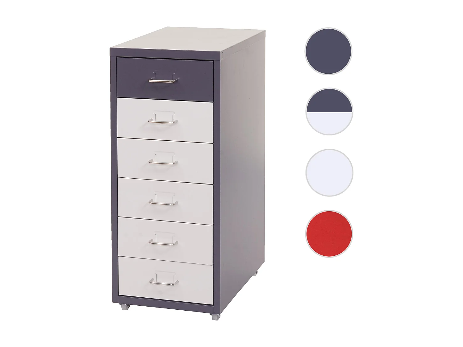 Preston T851 mobiele sokkel,  donkergrijs wit-donkergrijs