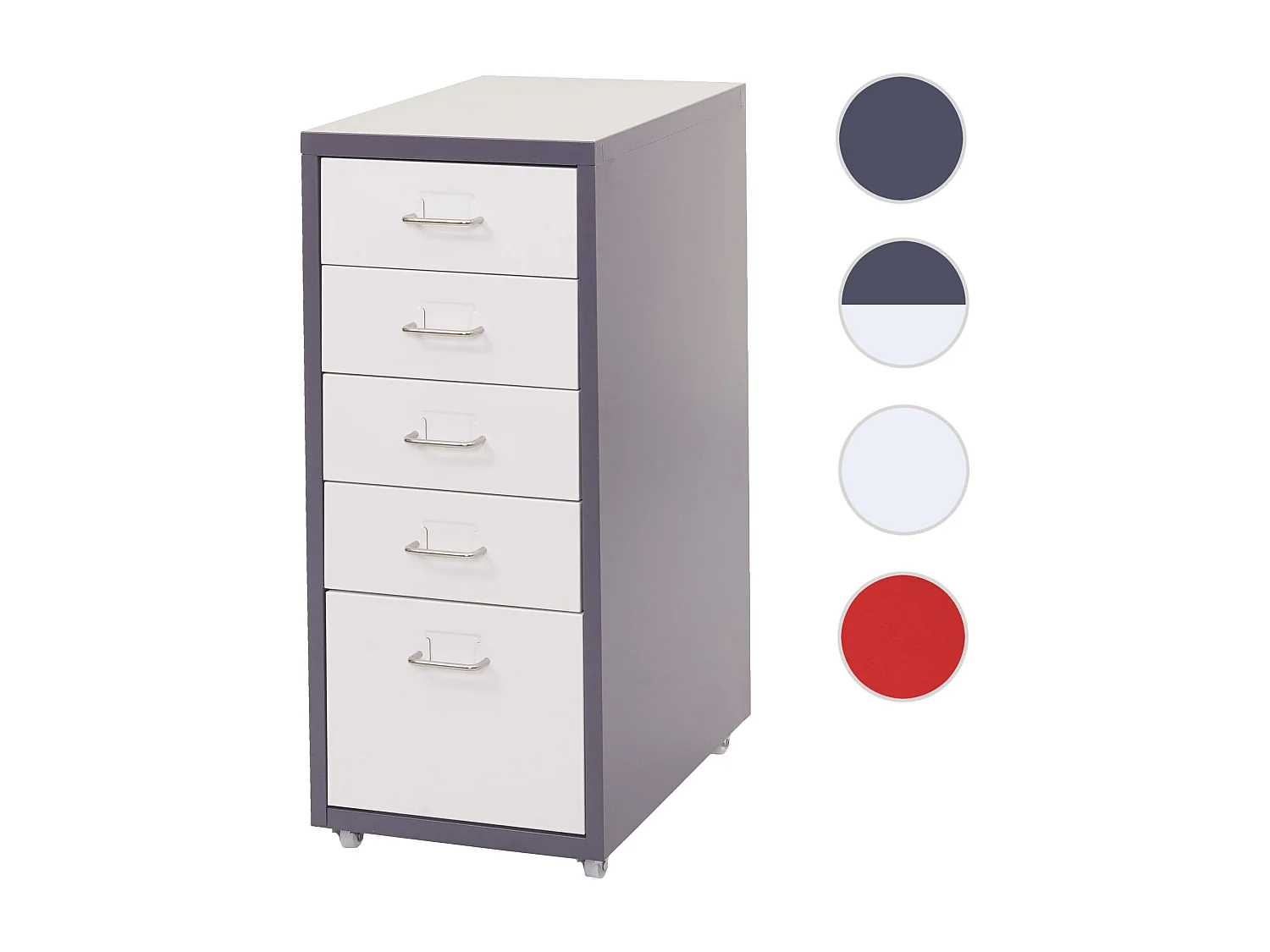 Preston T851 mobiele sokkel,  donkergrijs wit