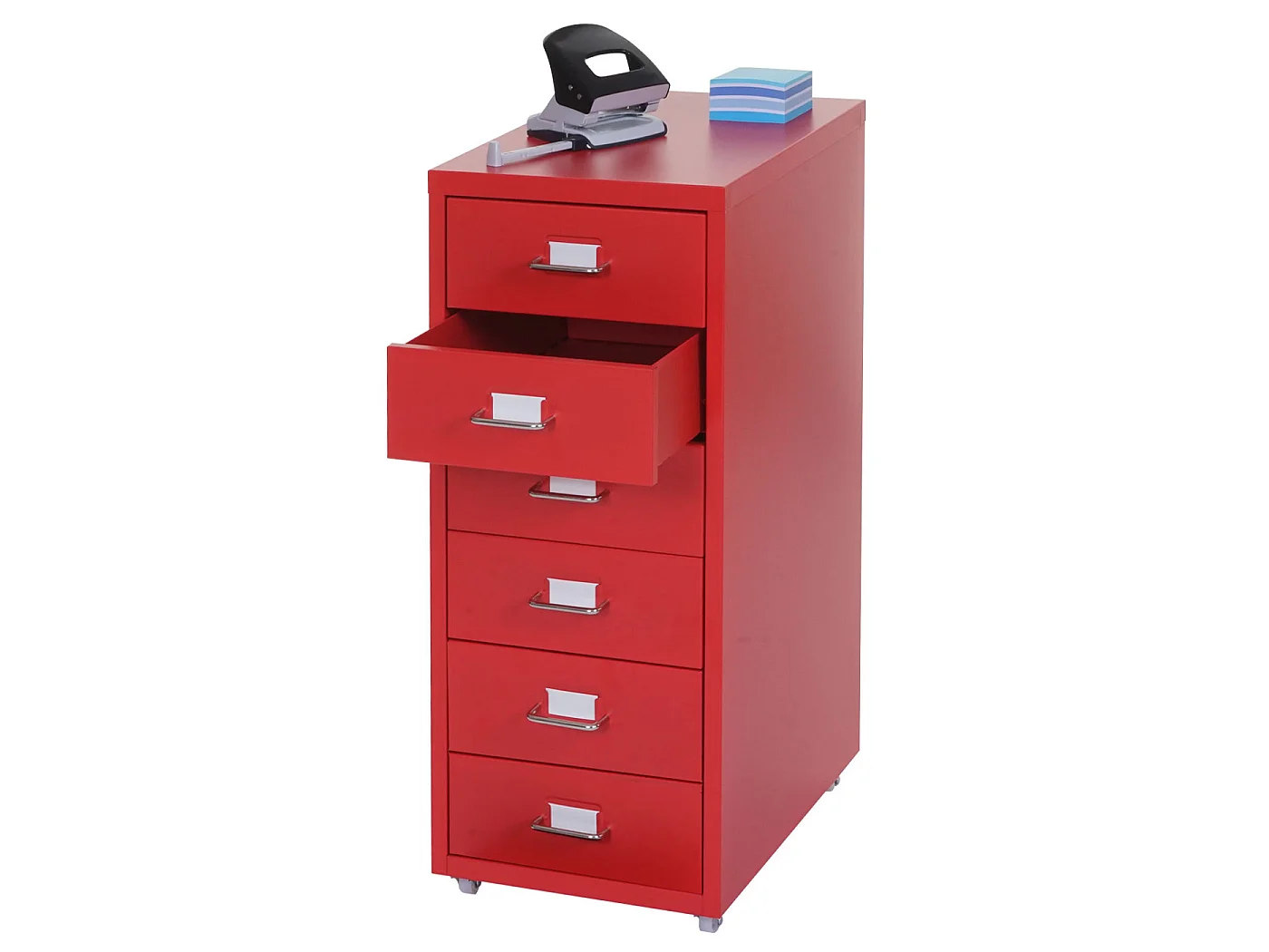 Rollcontainer Preston T851, Rot