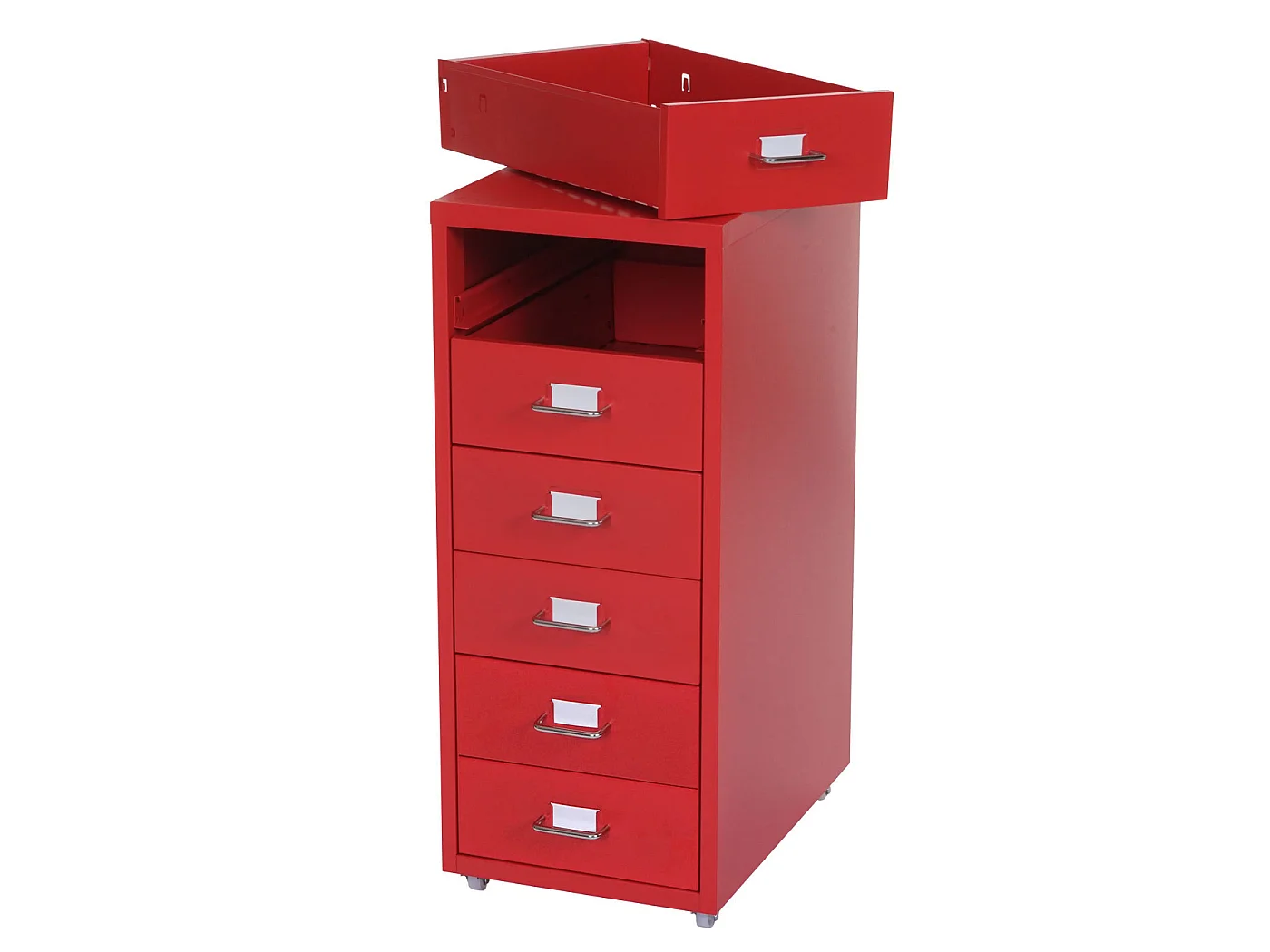 Rollcontainer Preston T851, Rot