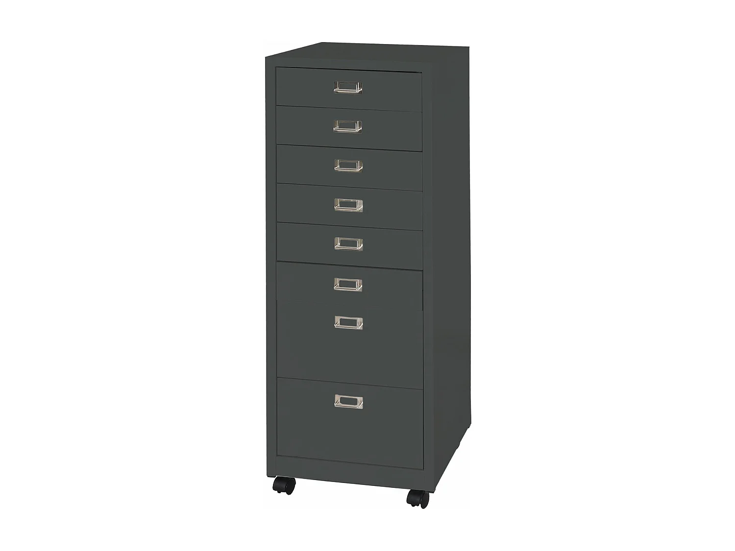 Rollcontainer MCW-L49, Dunkelgrau