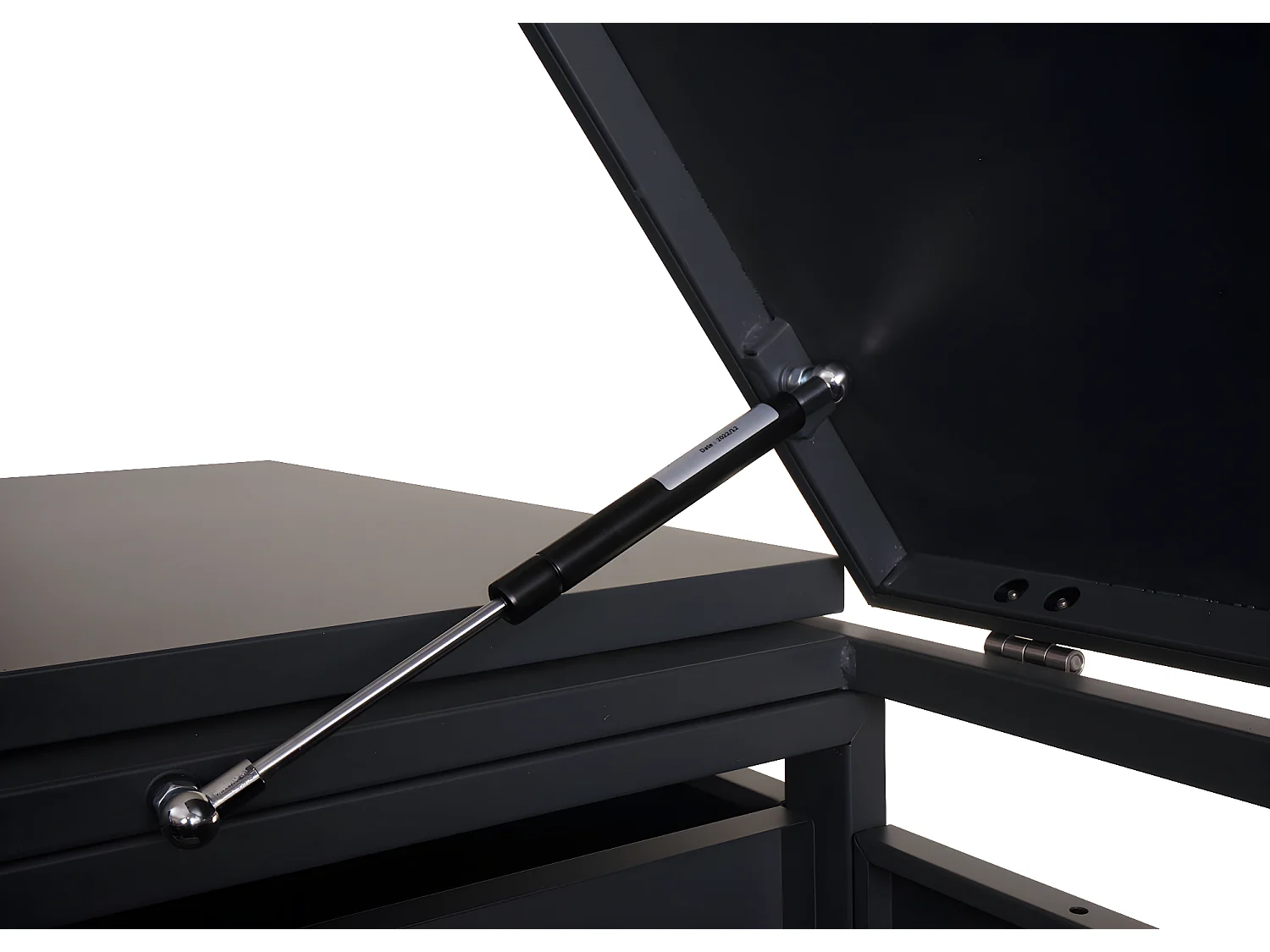 Afvalzak MCW-E83-B (2 eenheden),  antraciet, staal