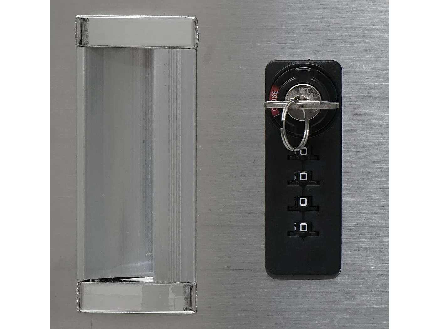 2x copribidoni box spazzatura rifiuti MCW-E83 98x141x116,5cm acciaio inox