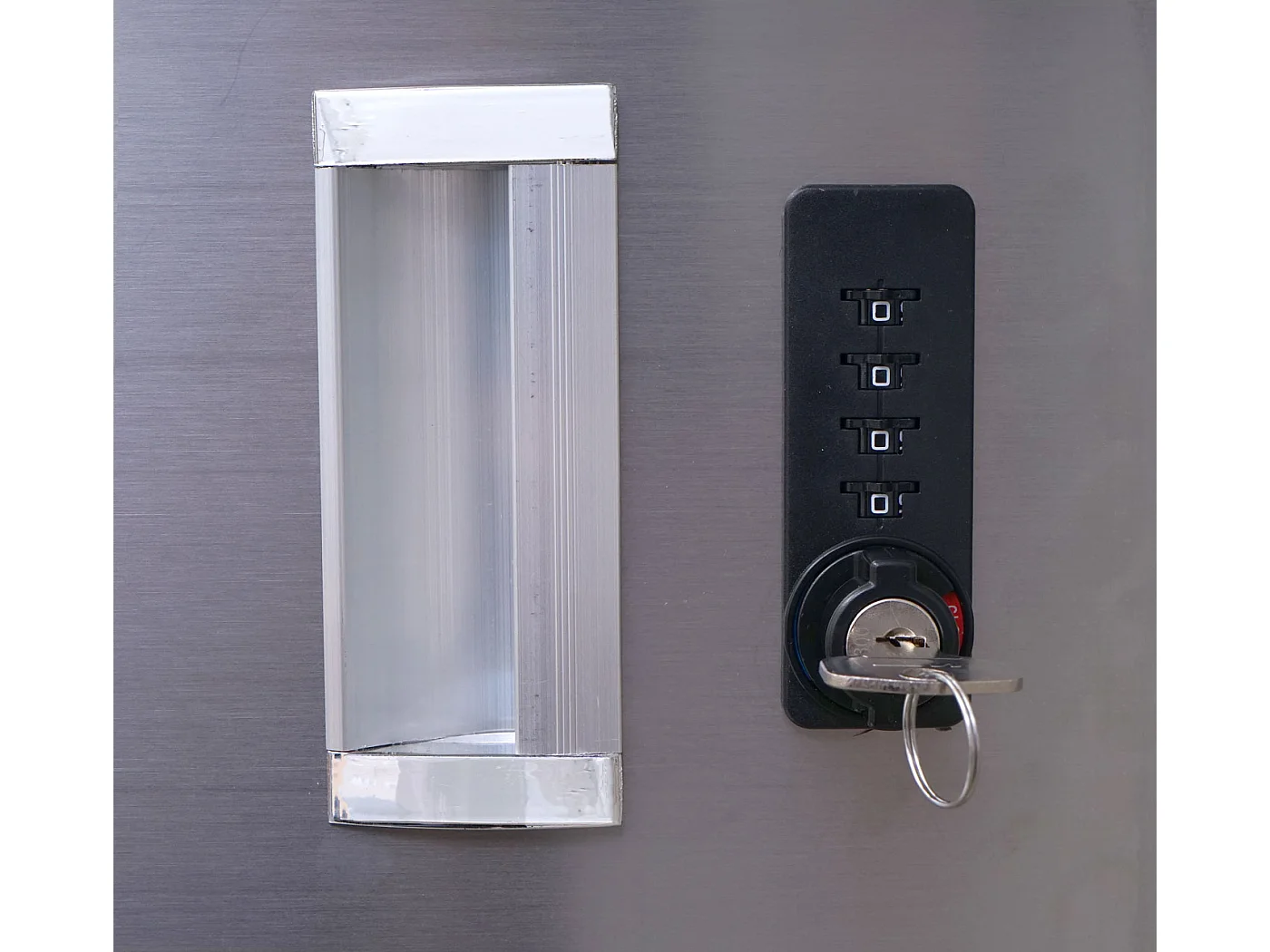 3er-/6er-Mülltonnenverkleidung MCW-E83, Edelstahl 85kg