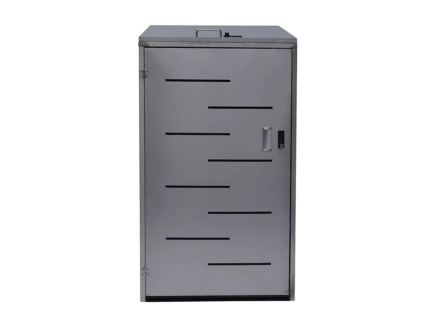 1 pojemnik/2 pojemniki na śmieci MCW-E83,  stal nierdzewna 35kg