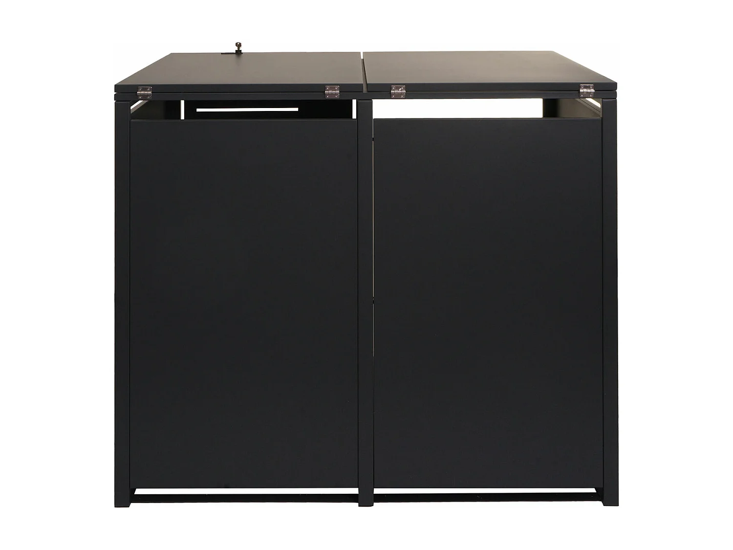 Afvalzak MCW-E83-B,  antraciet, staal