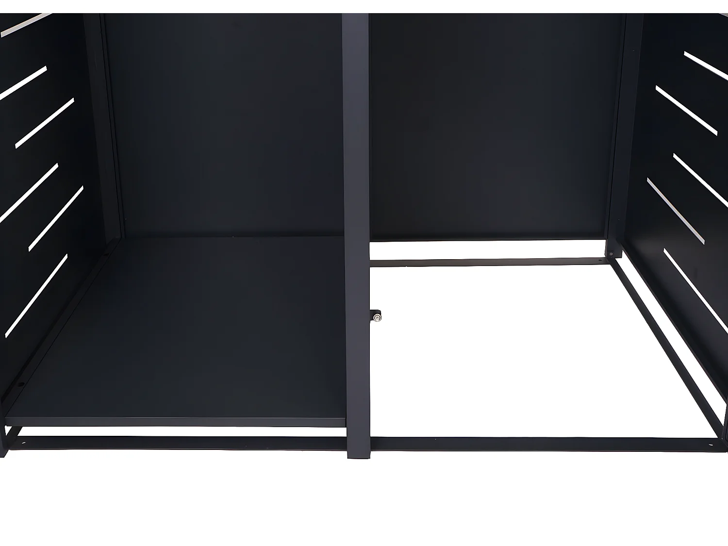 Pojemnik MCW-E83-B,  antracyt, stal