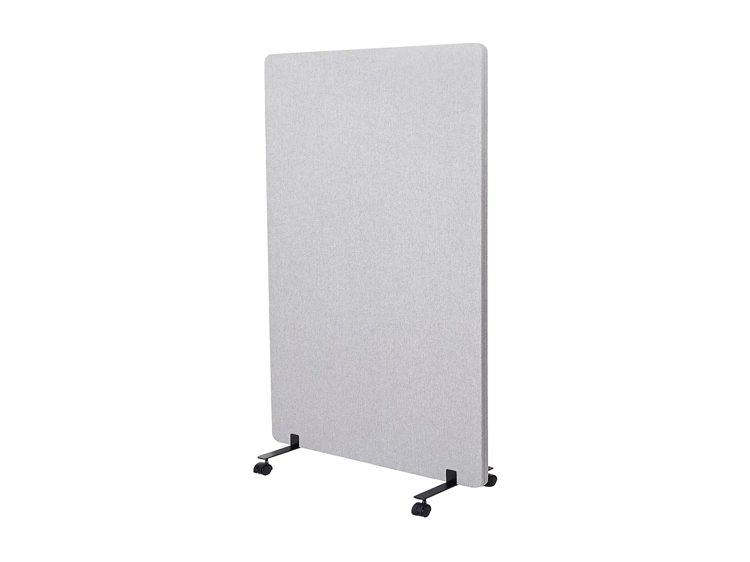 Akustik-Trennwand MCW-G77, 127x80cm grau