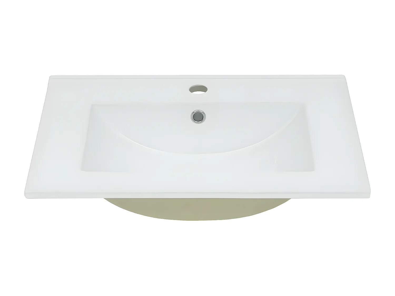 Umywalka MCW-D16,  61cm krawędź 18mm