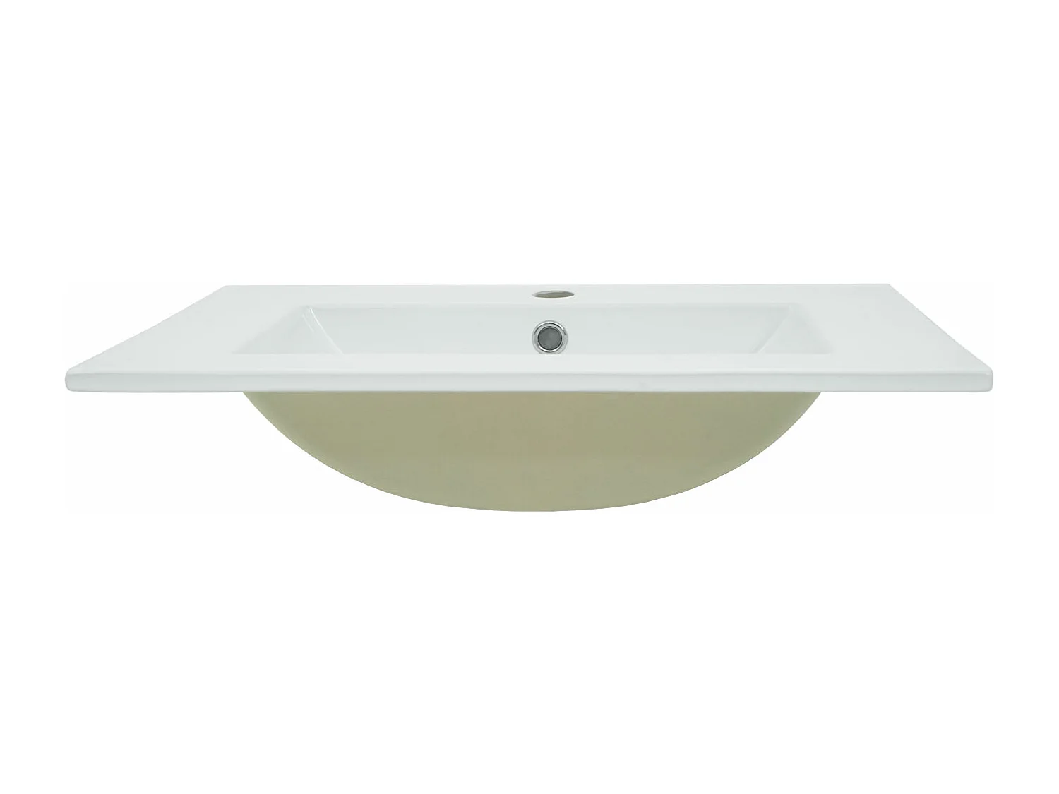 Umywalka MCW-D16,  61cm krawędź 18mm