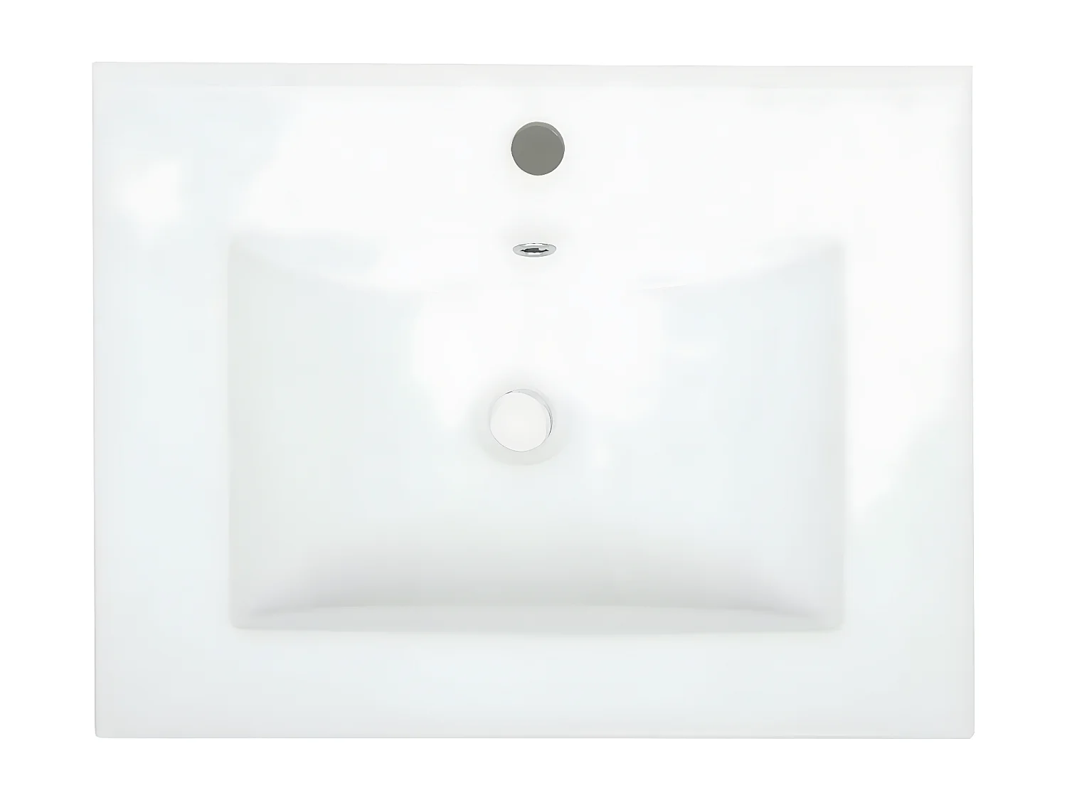 Umywalka MCW-D16,  61cm krawędź 18mm