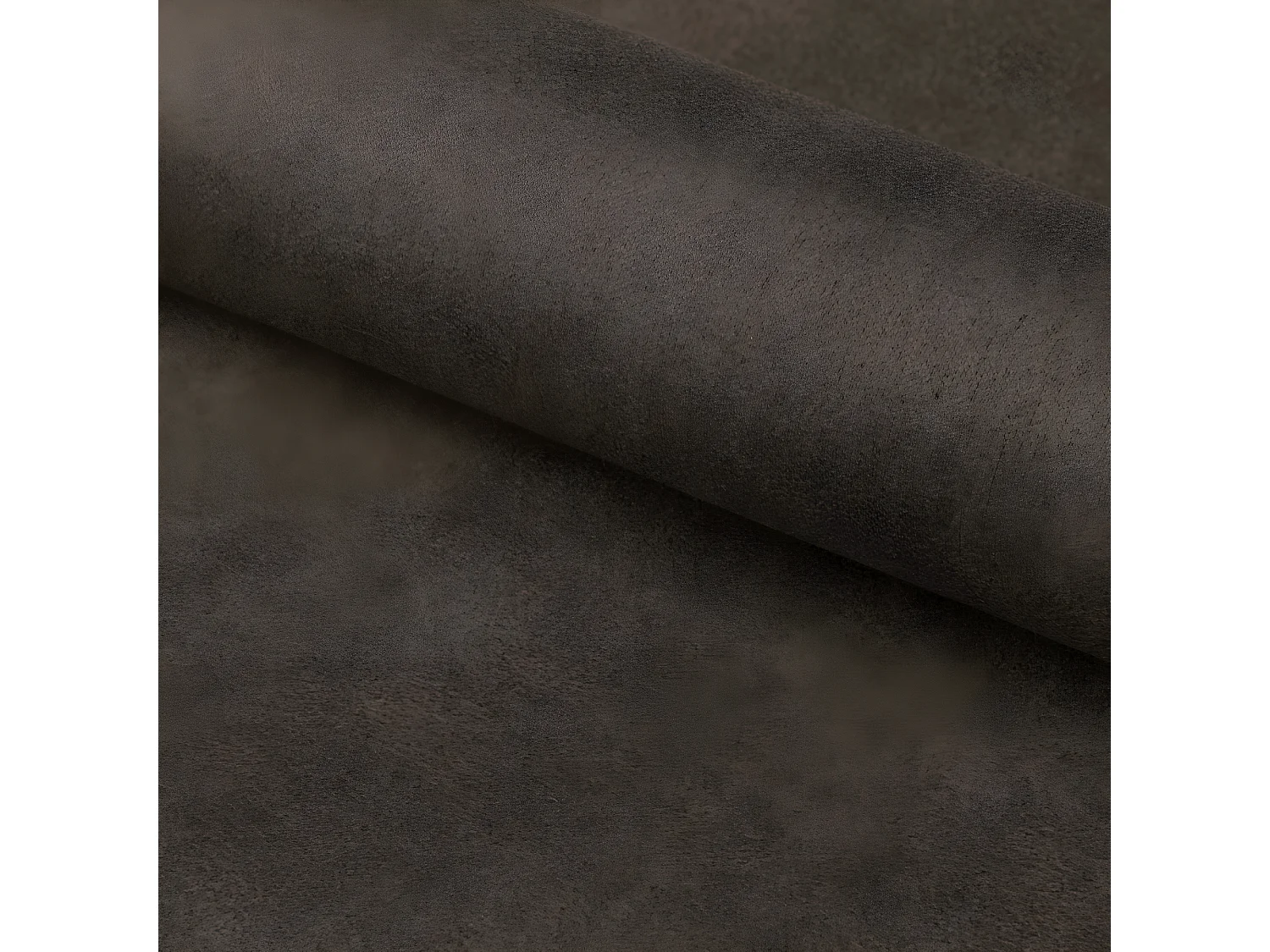 Antriade - Lot de 2 tabourets de bar réglables en suédine et métal H65-86cm - Gris