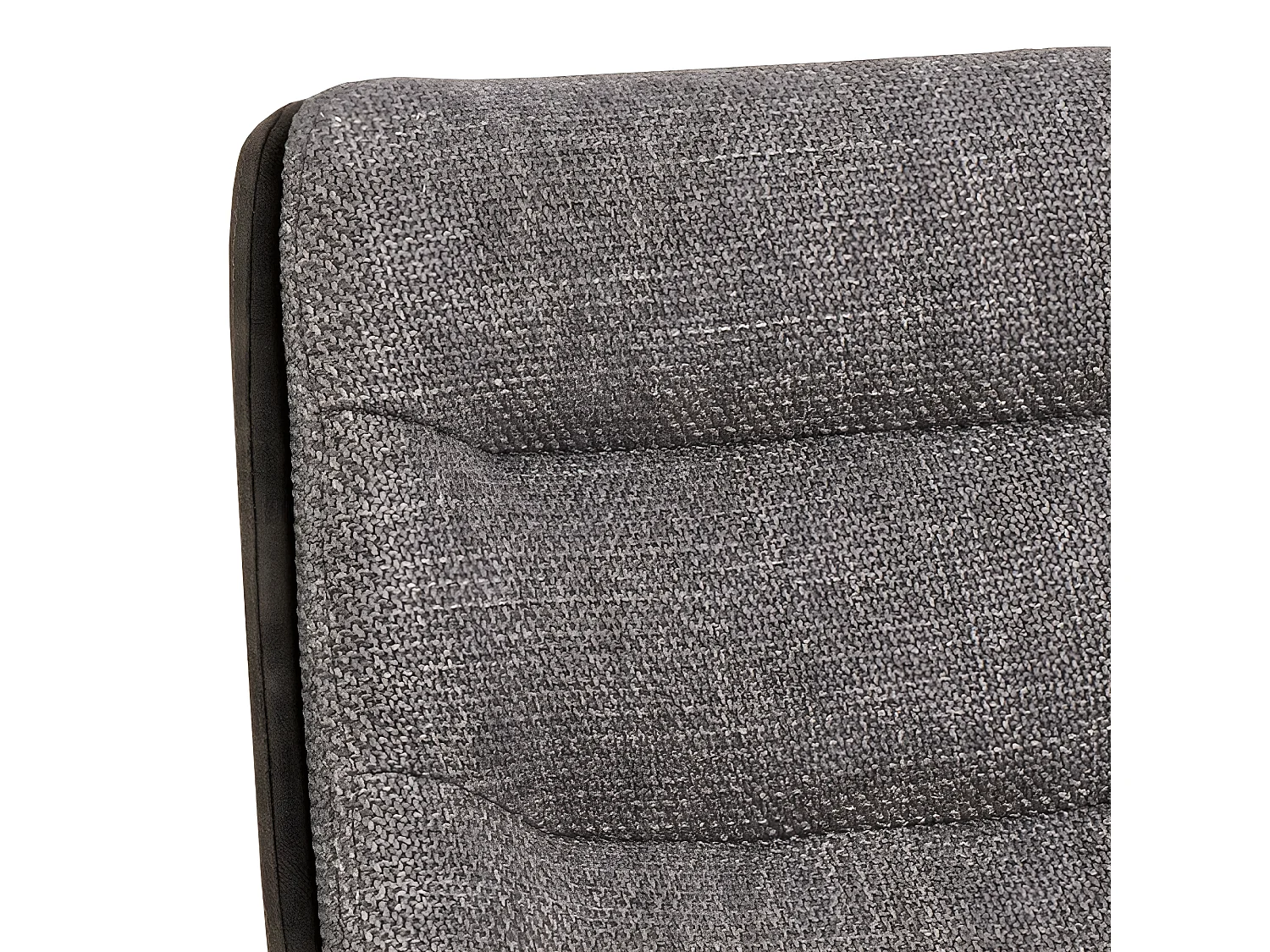 Antriade - Lot de 2 tabourets de bar réglables en tissu et métal H65-86cm - Marron