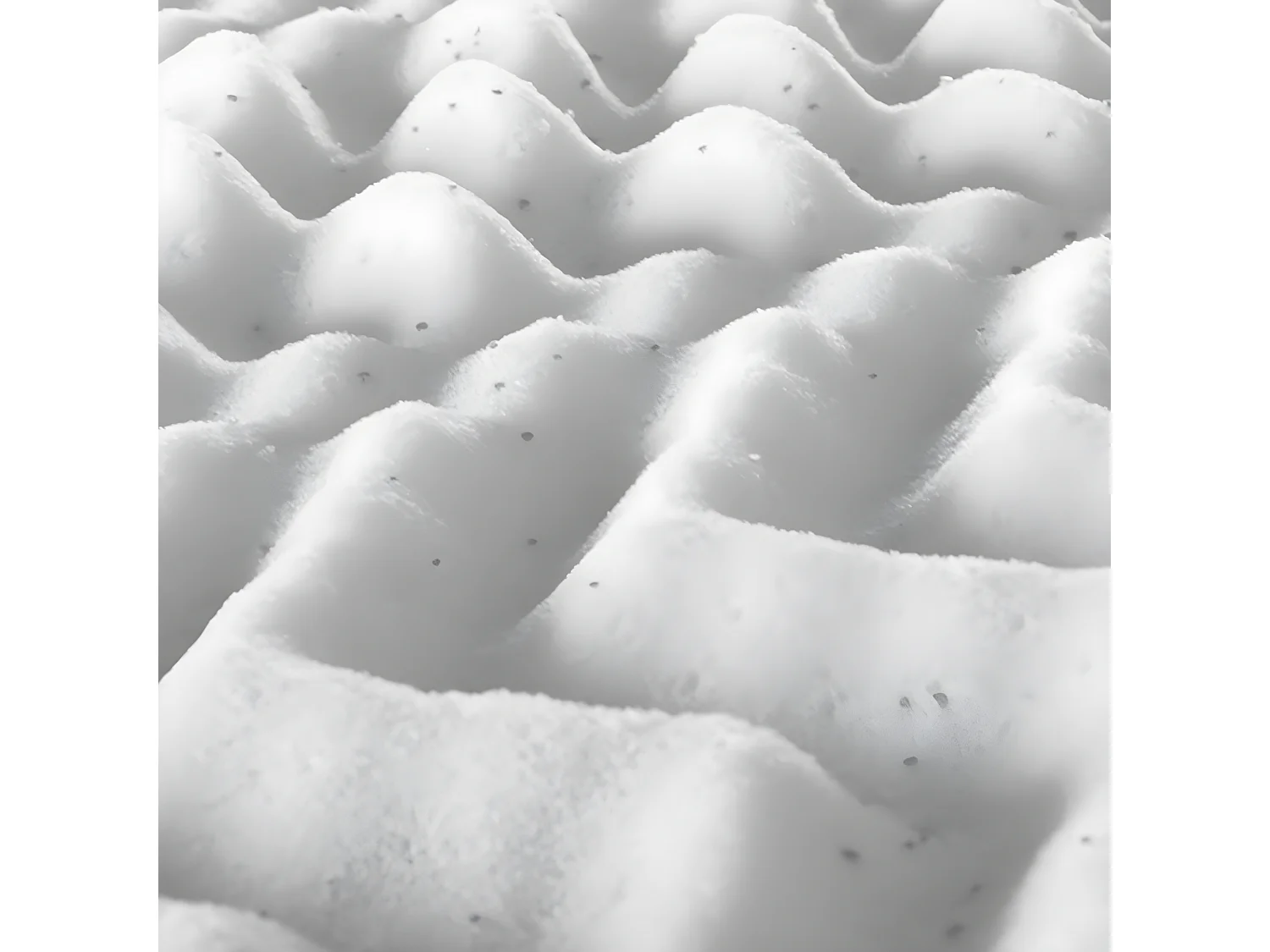 Surmatelas 6 cm Mémoire de forme 7 zones de confort 180x200 cm