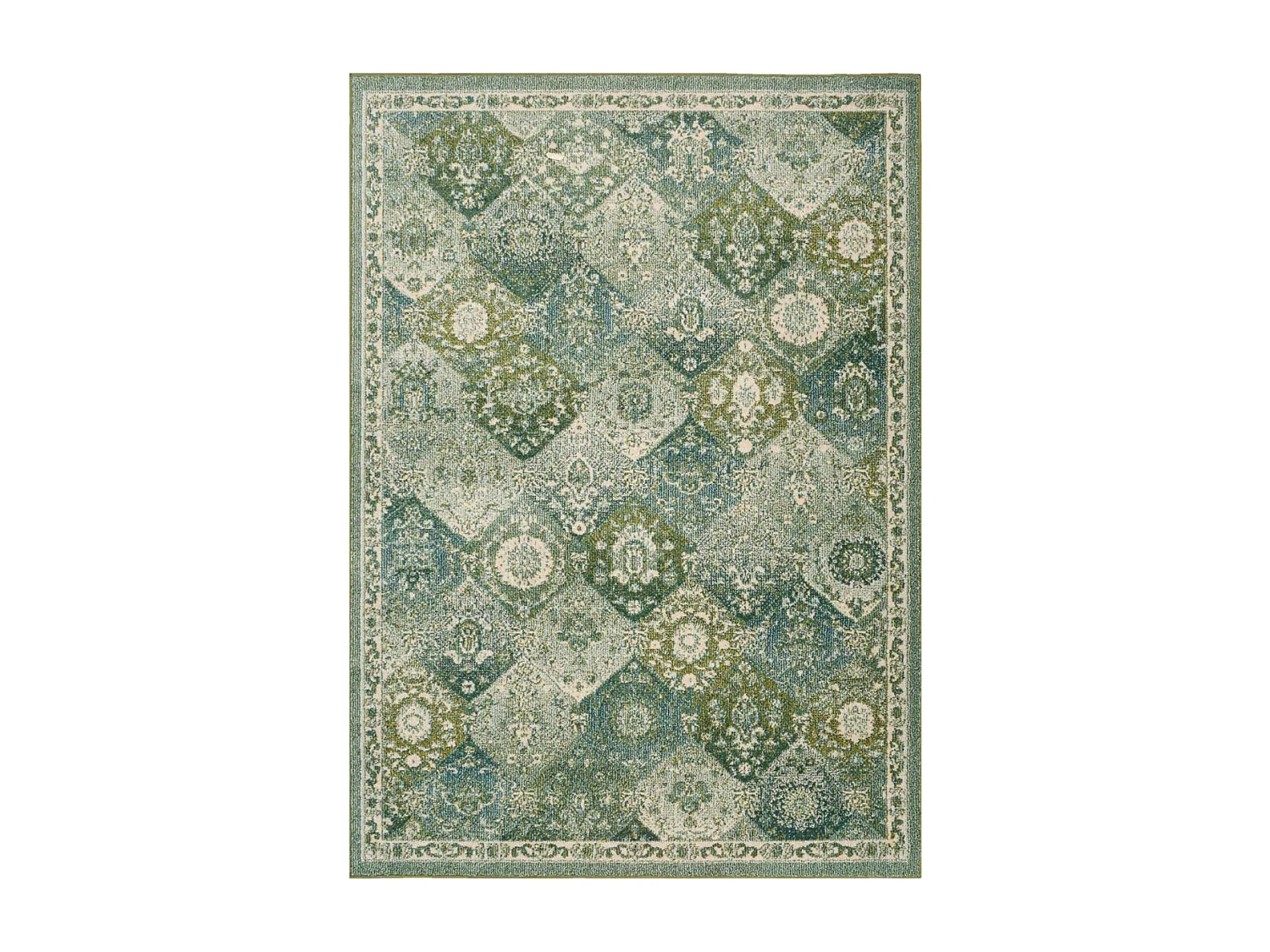 Tapis orient tissé motif traditionnel OLNA