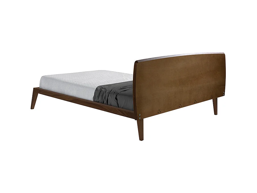 Walnoothouten bed 7015 ANGEL CERDA