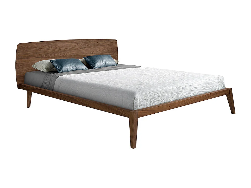 Lit en bois de noyer 7015 ANGEL CERDA