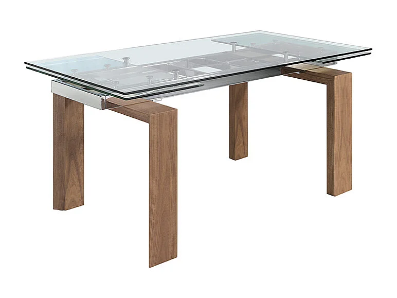 Ausziehbarer Esstisch aus Glas  1007 ANGEL CERDA