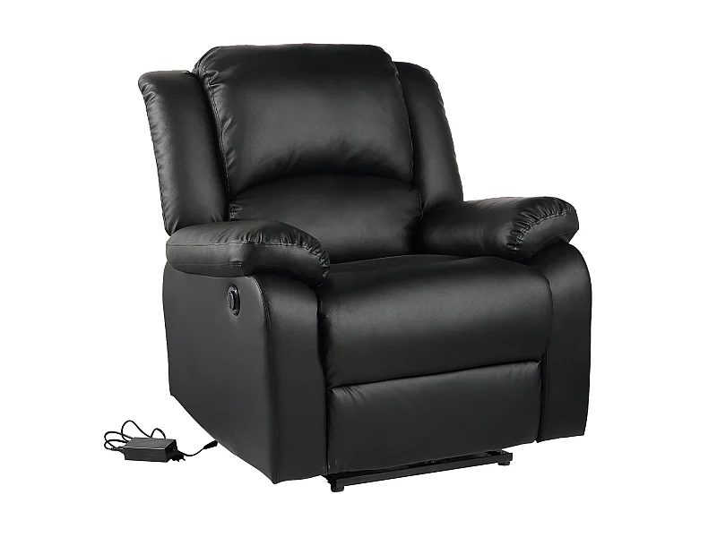 Fauteuil électrique inclinable CLOUD noir - HAPPY GARDEN