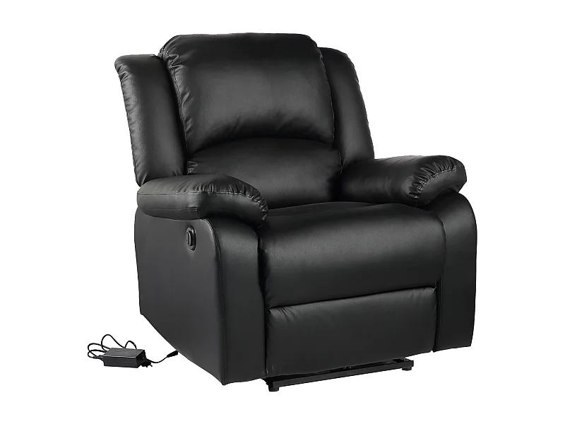 Fauteuil électrique inclinable CLOUD noir - HAPPY GARDEN