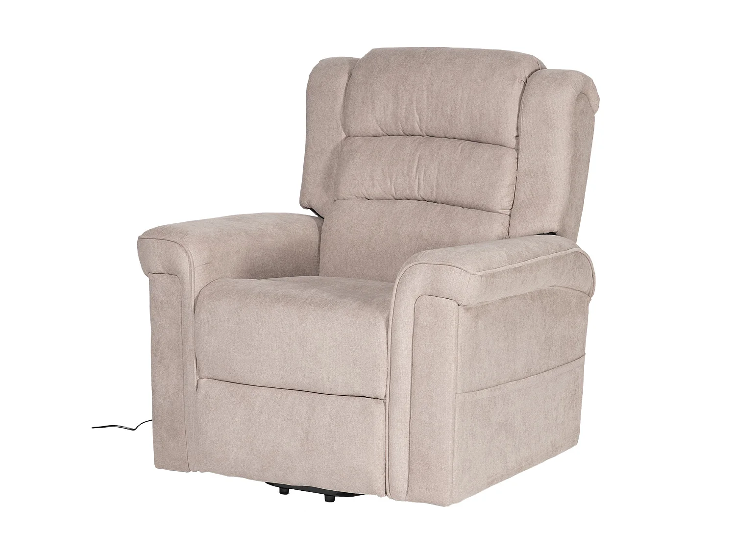 Fauteuil électrique inclinable BERNIE taupe - HAPPY GARDEN