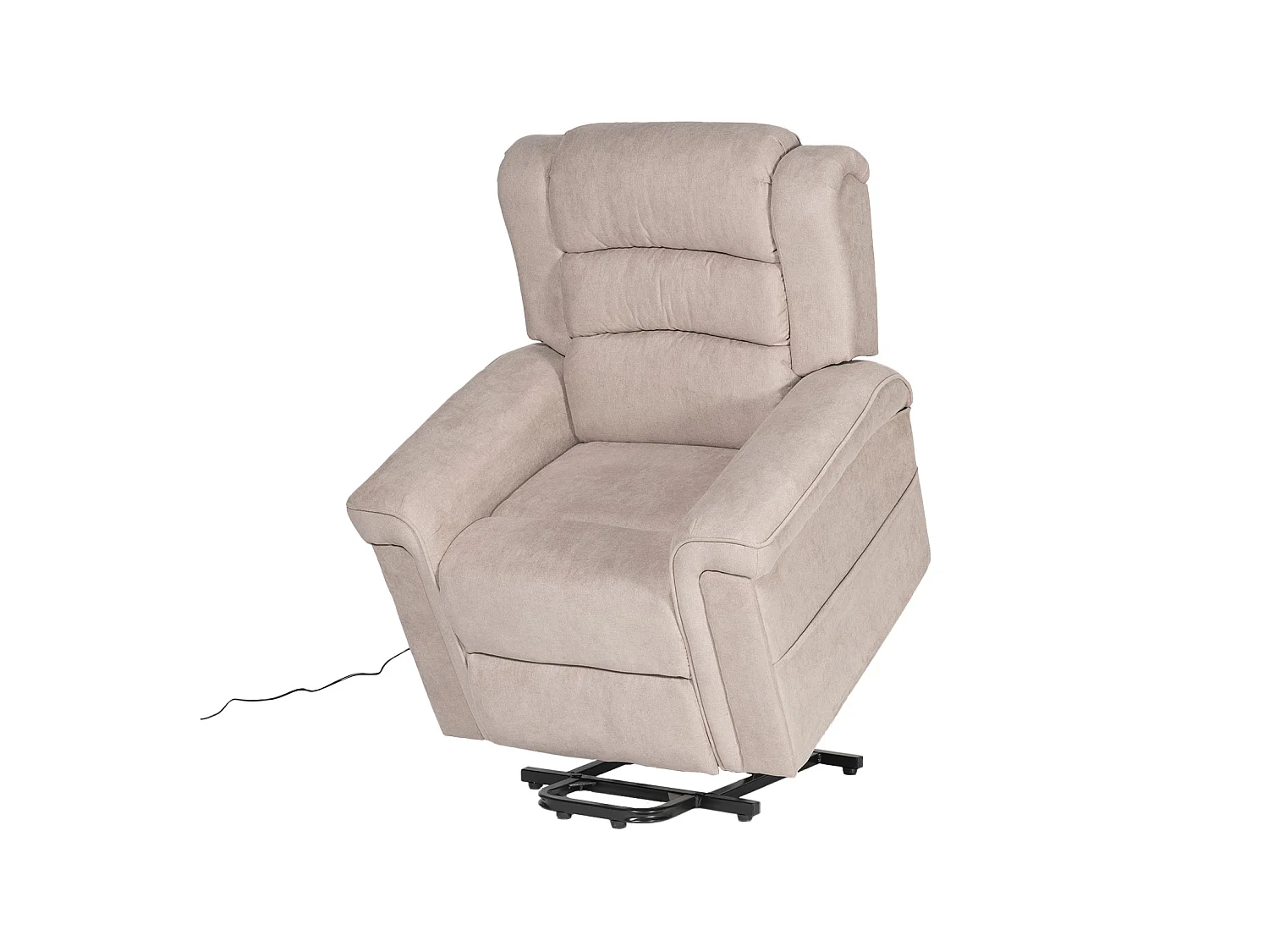 Fauteuil électrique inclinable BERNIE taupe - HAPPY GARDEN