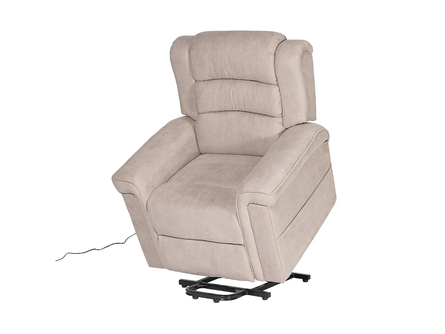 Fauteuil électrique inclinable BERNIE taupe - HAPPY GARDEN