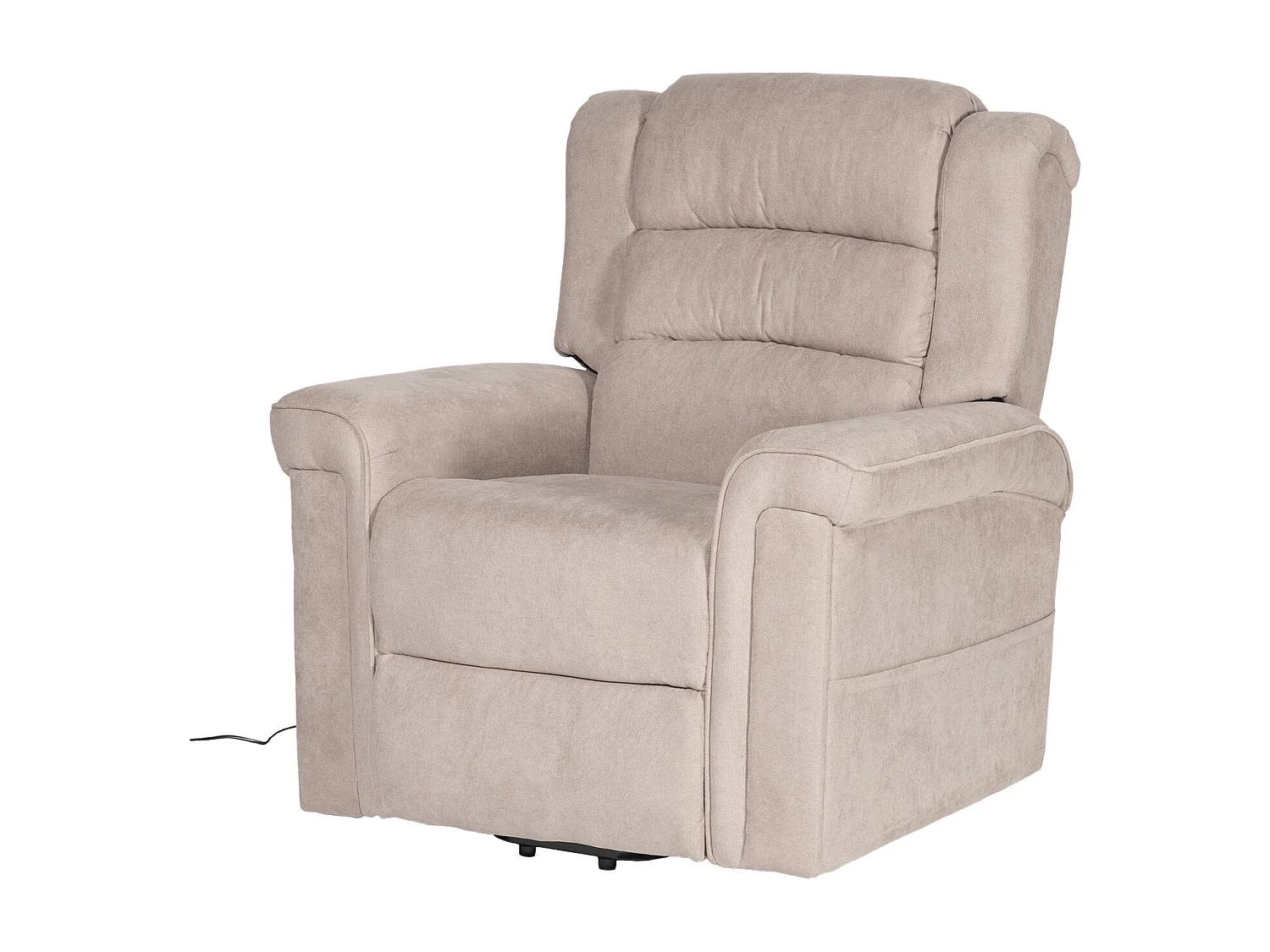 Fauteuil électrique inclinable BERNIE taupe - HAPPY GARDEN