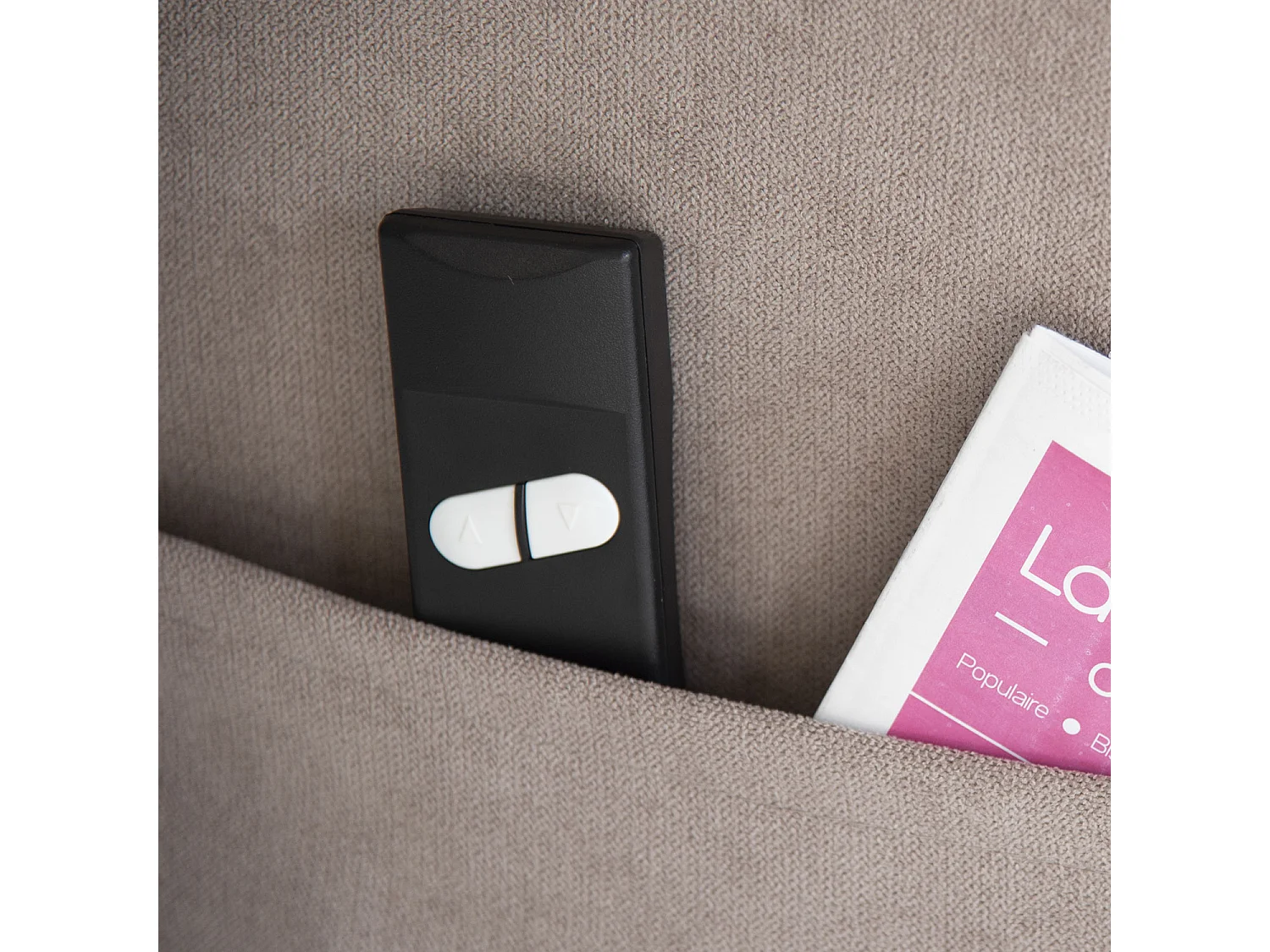 Fauteuil électrique inclinable BERNIE taupe - HAPPY GARDEN