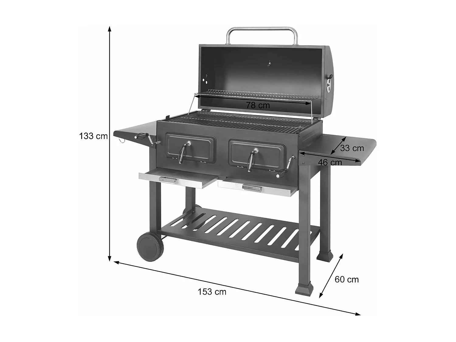 Grill na węgiel drzewny MCW-K94