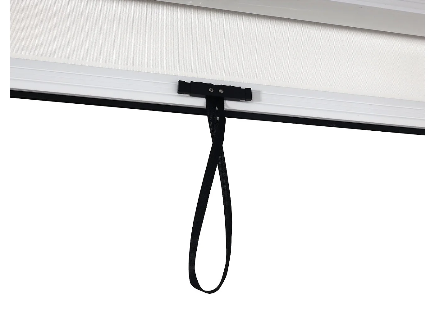 Pergola MCW-L46 mit Seitenwand, Weiß