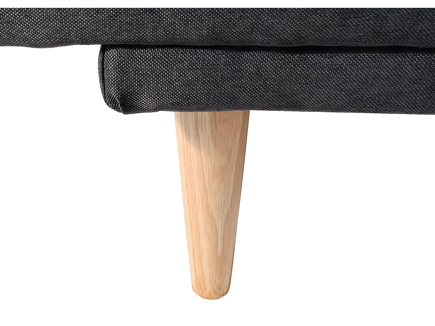 Schlafsofa MCW-M79, Stoff/Textil dunkelgrau