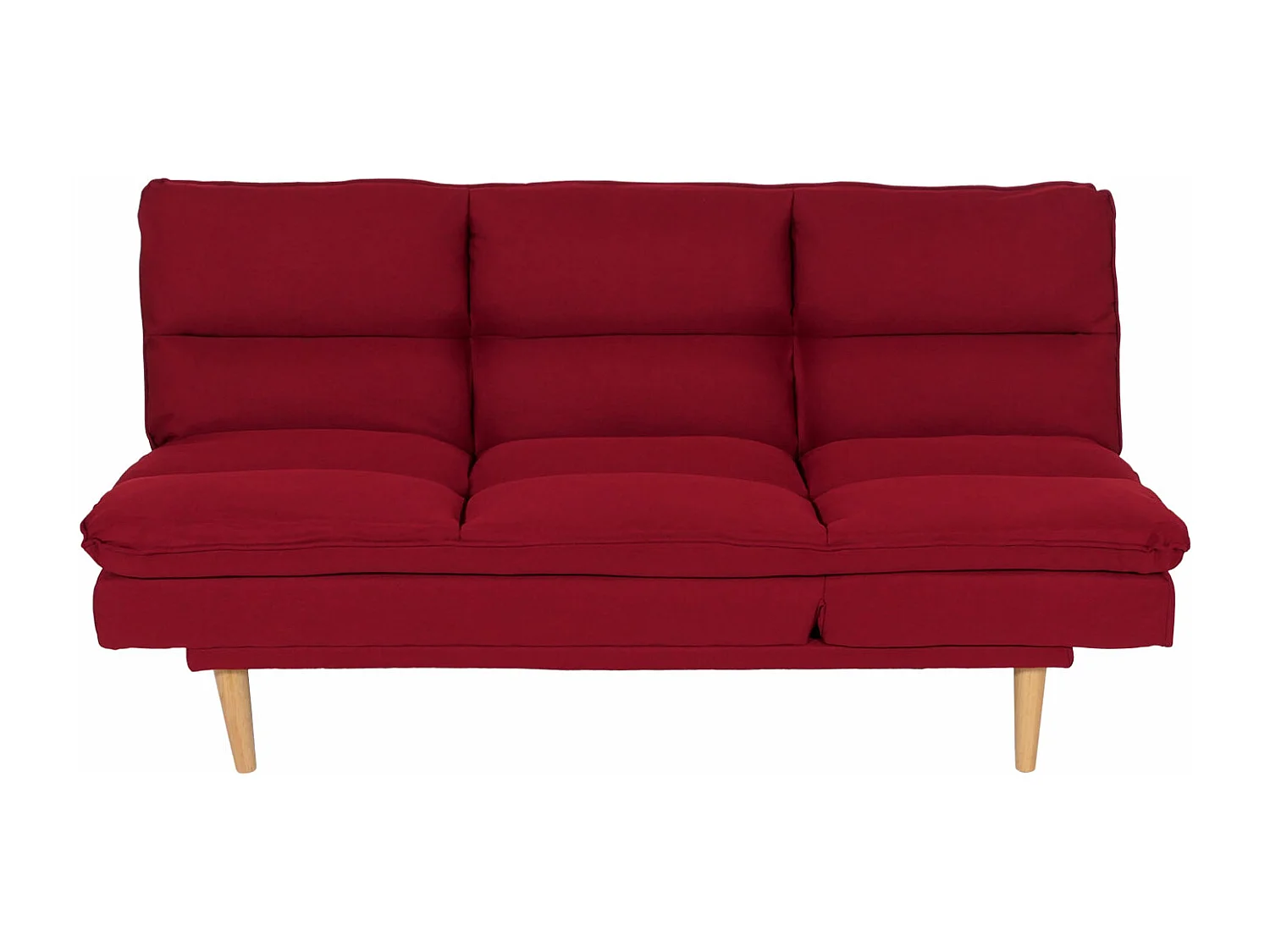 Schlafsofa MCW-M79, Stoff/Textil bordeaux