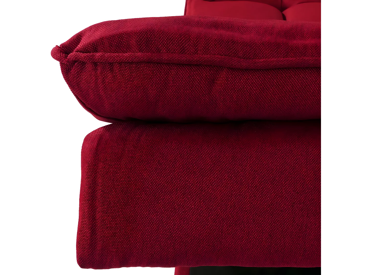 Schlafsofa MCW-M79, Stoff/Textil bordeaux