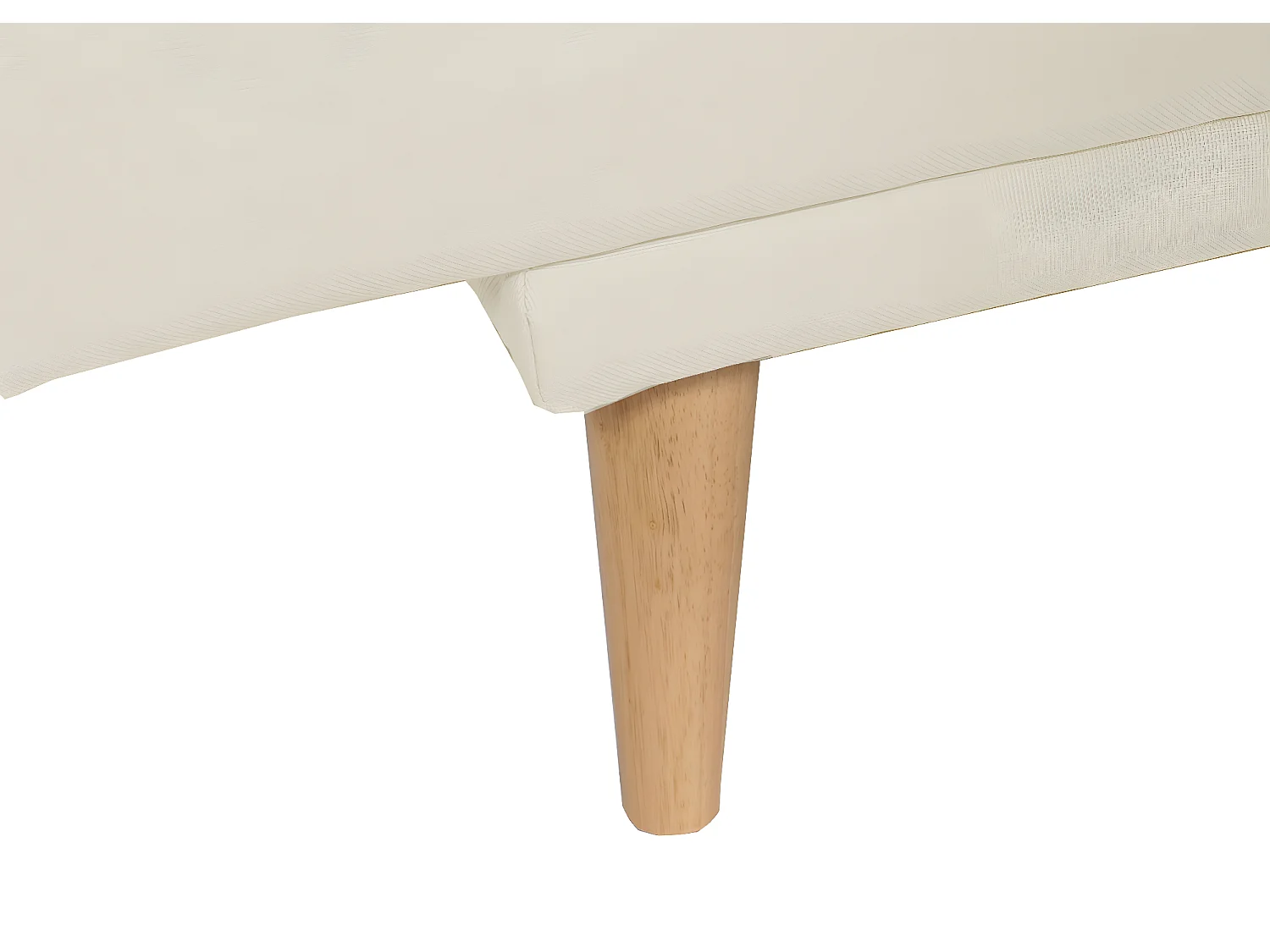 Schlafsofa MCW-M79, Stoff/Textil creme