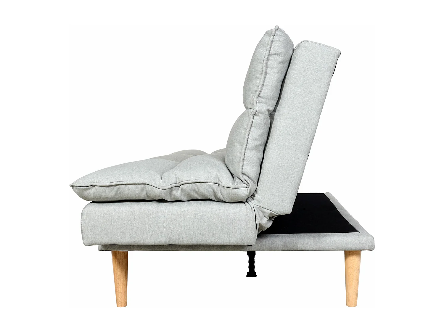 Schlafsofa MCW-M79, Stoff/Textil mint-grau