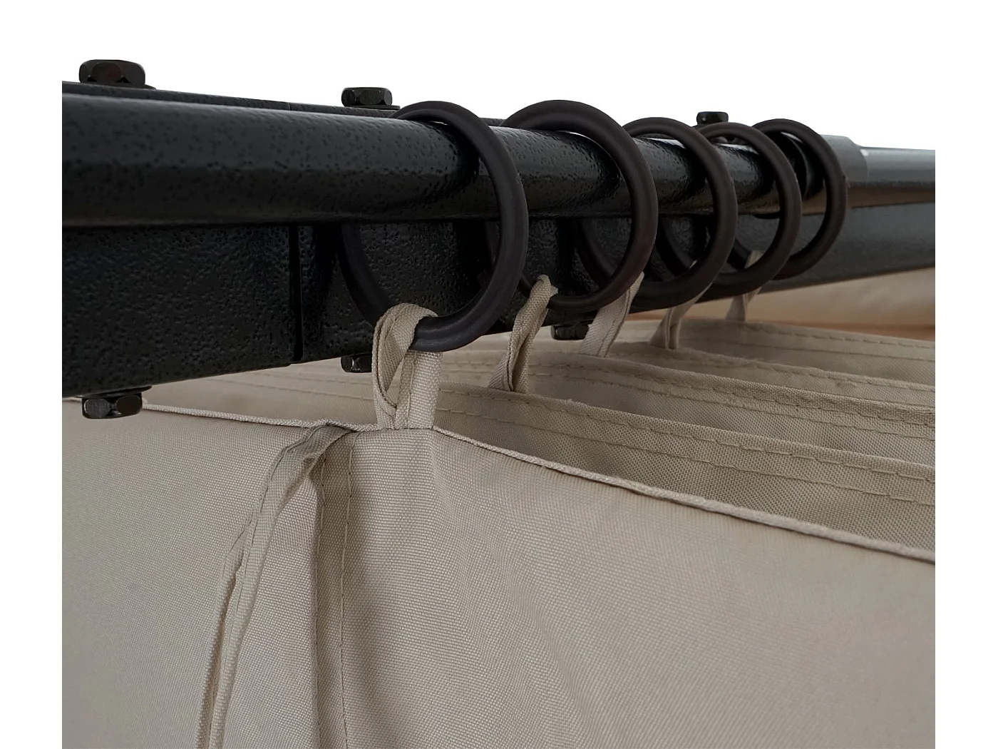 Pergola MCW-C42,  3,5x3,5m crème