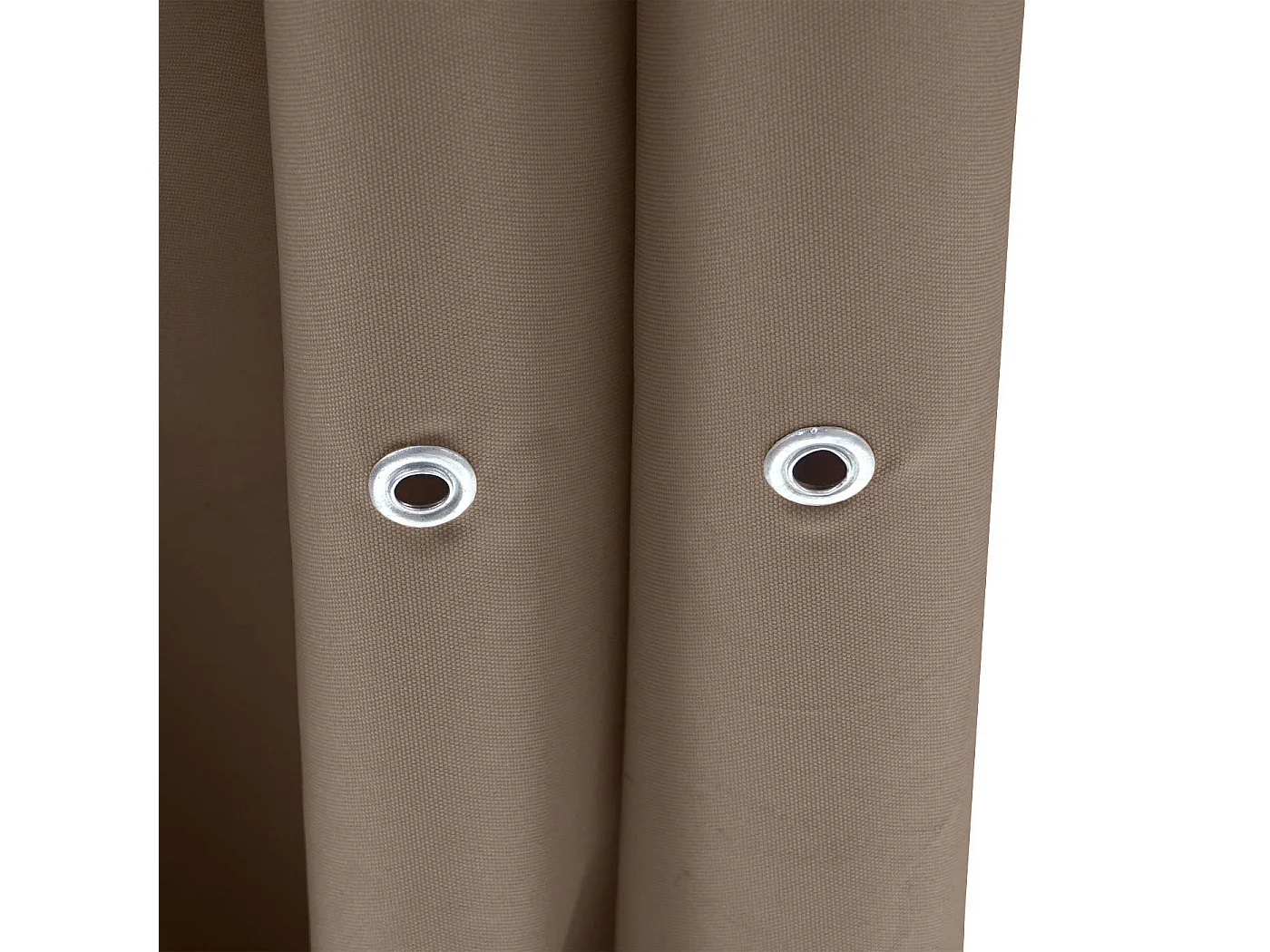 Pergola MCW-C42, 3,5x3,5m taupe-braun