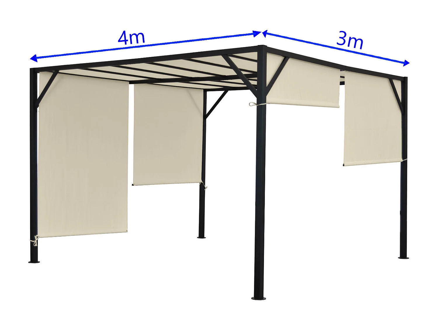 Pergola Beja,  4x3 m