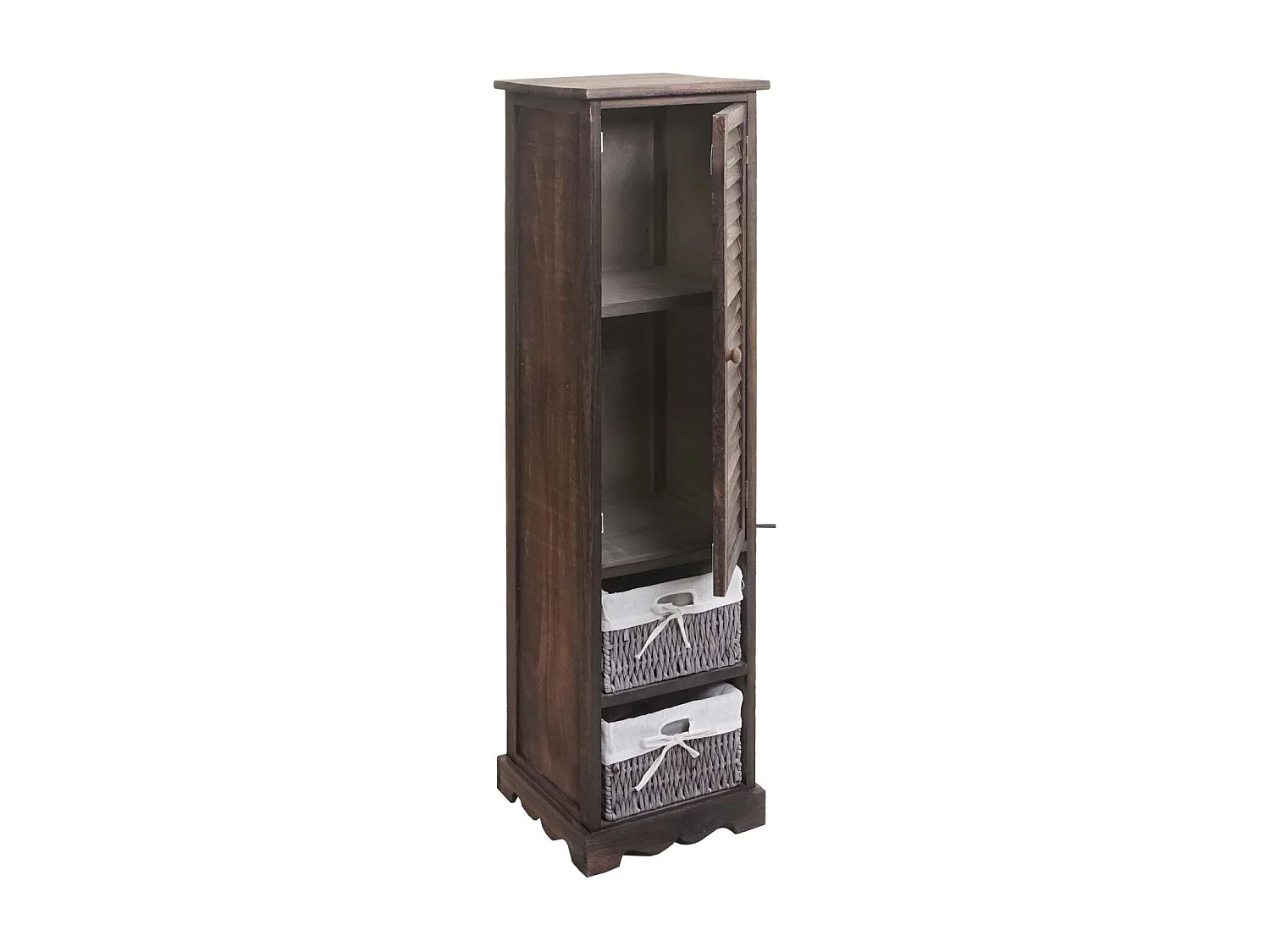Badkamerset MCW-H20 (3-delig),  shabby bruin