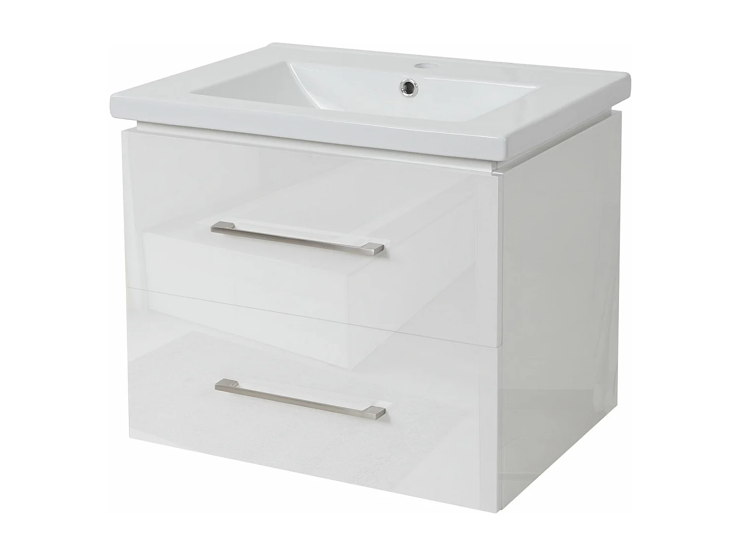 Premium wastafel + onderkast MCW-D16,  wit