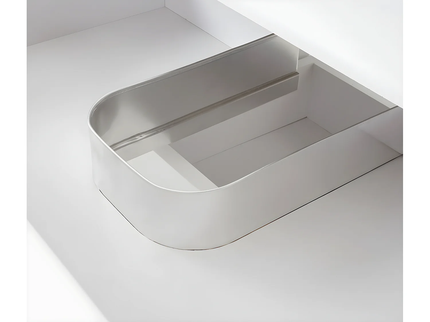 Premium Waschbecken+Unterschrank MCW-D16, Weiß