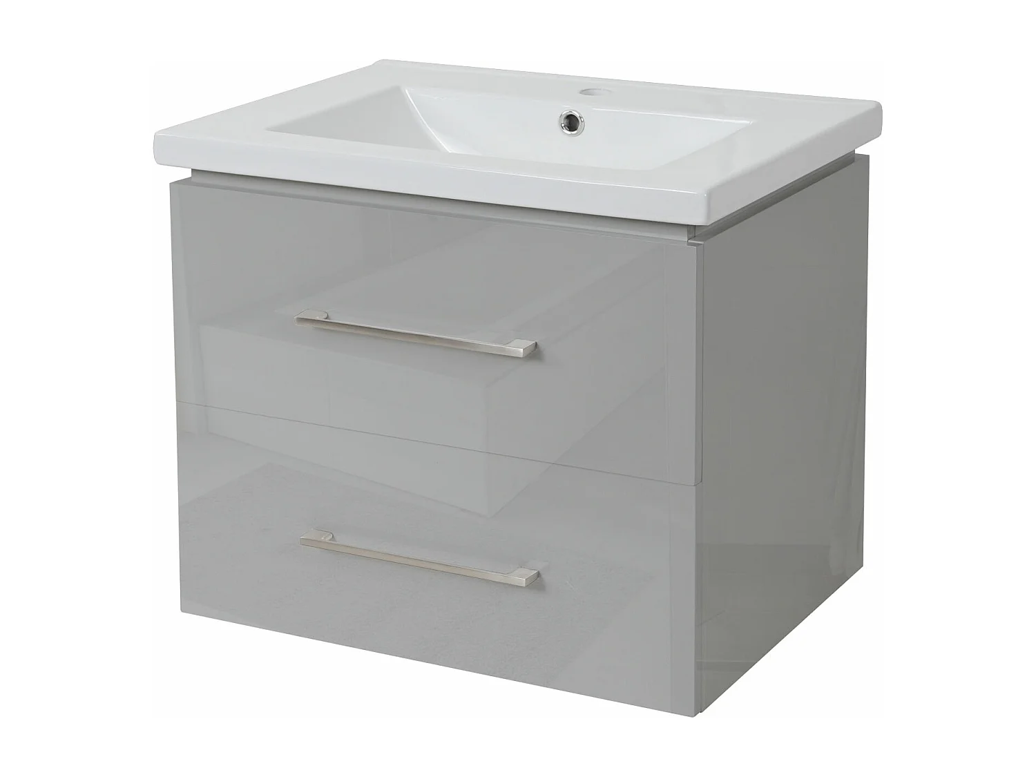 Umywalka premium + szafka podumywalkowa MCW-D16,  szary