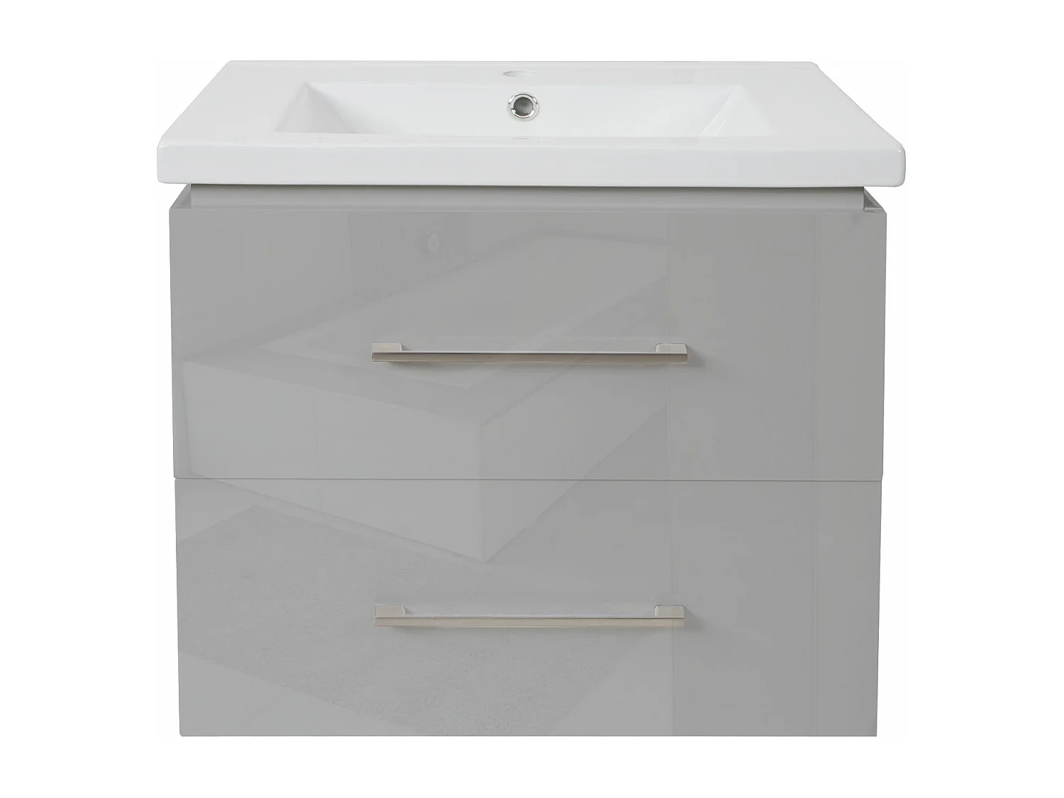 Umywalka premium + szafka podumywalkowa MCW-D16,  szary