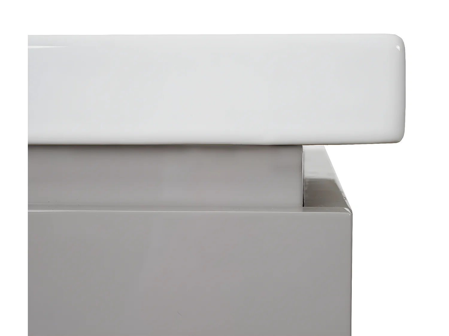 Premium Waschbecken+Unterschrank MCW-D16, Grau