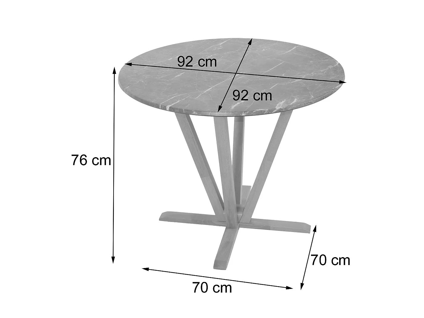 Bistrobord MCW-M56-B