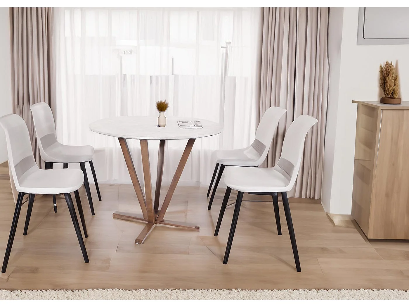 Table de bistrot MCW-M56-S