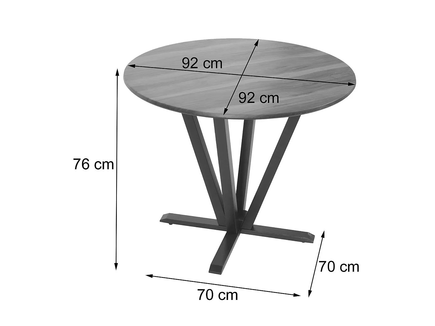 Stół bistro MCW-M56-S