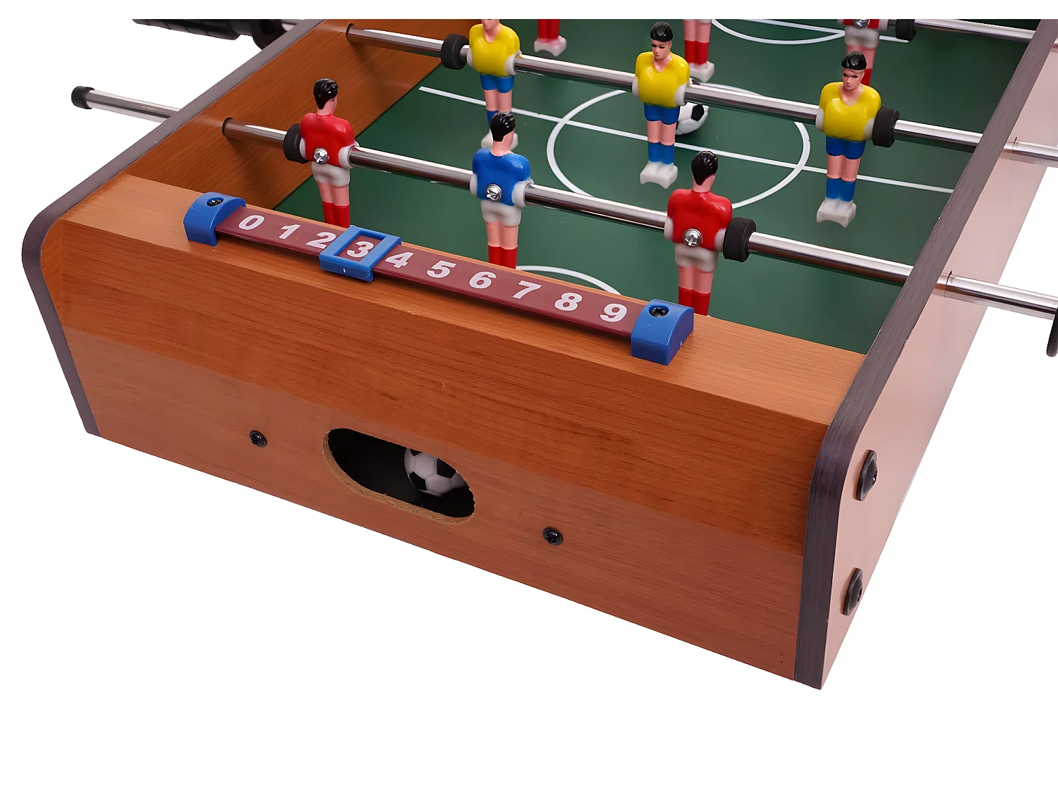 Mini stolik piłkarski MCW-J68 + drewniane akcesoria