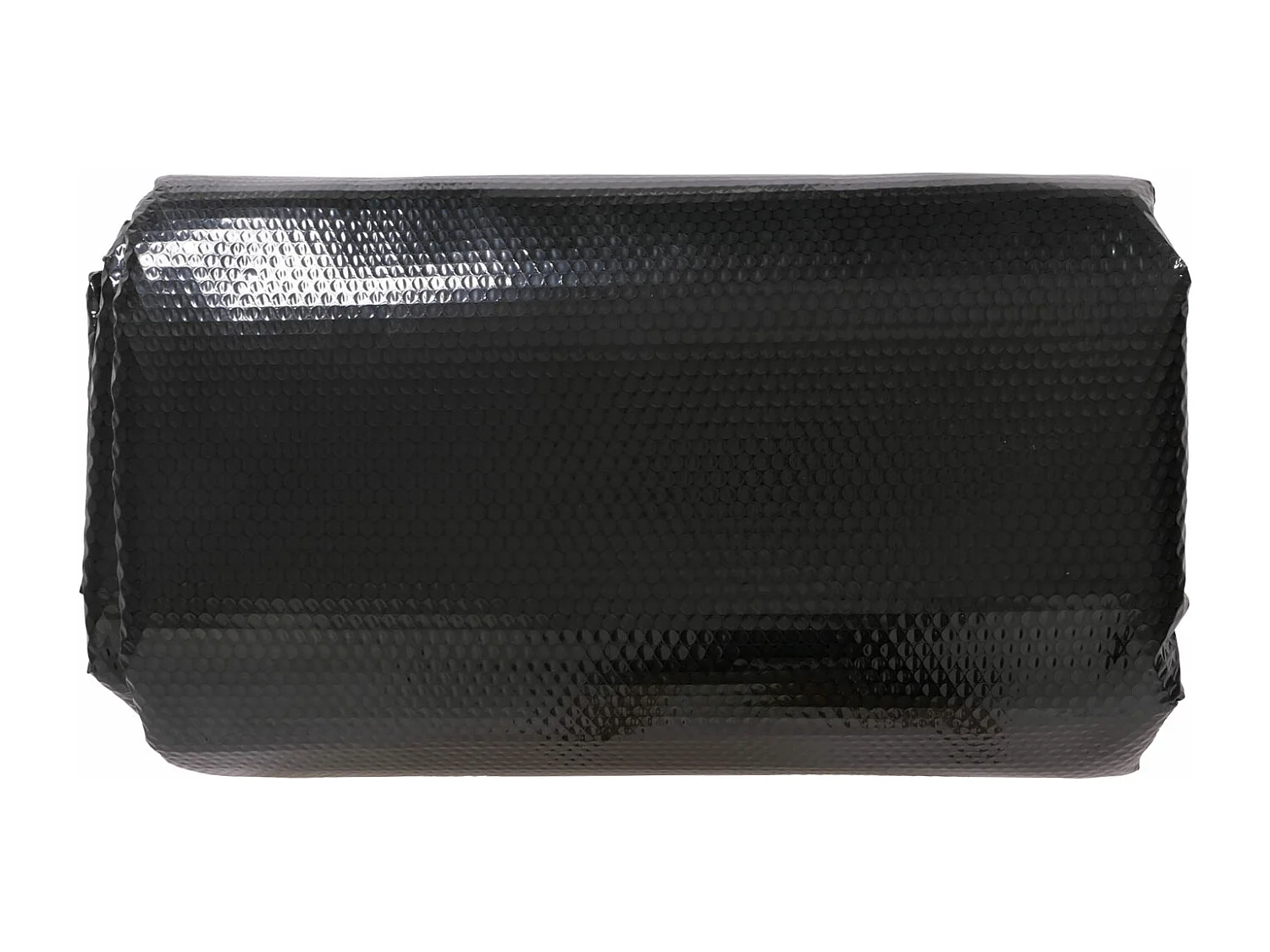 Copertura isotermica piscina telo PE 400 micron rotondo 4,88m nero